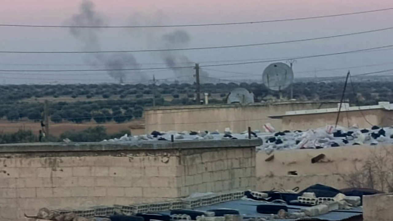 Dagirkeriya Tirk gundên kantona Firat û Minbicê topbaran kir