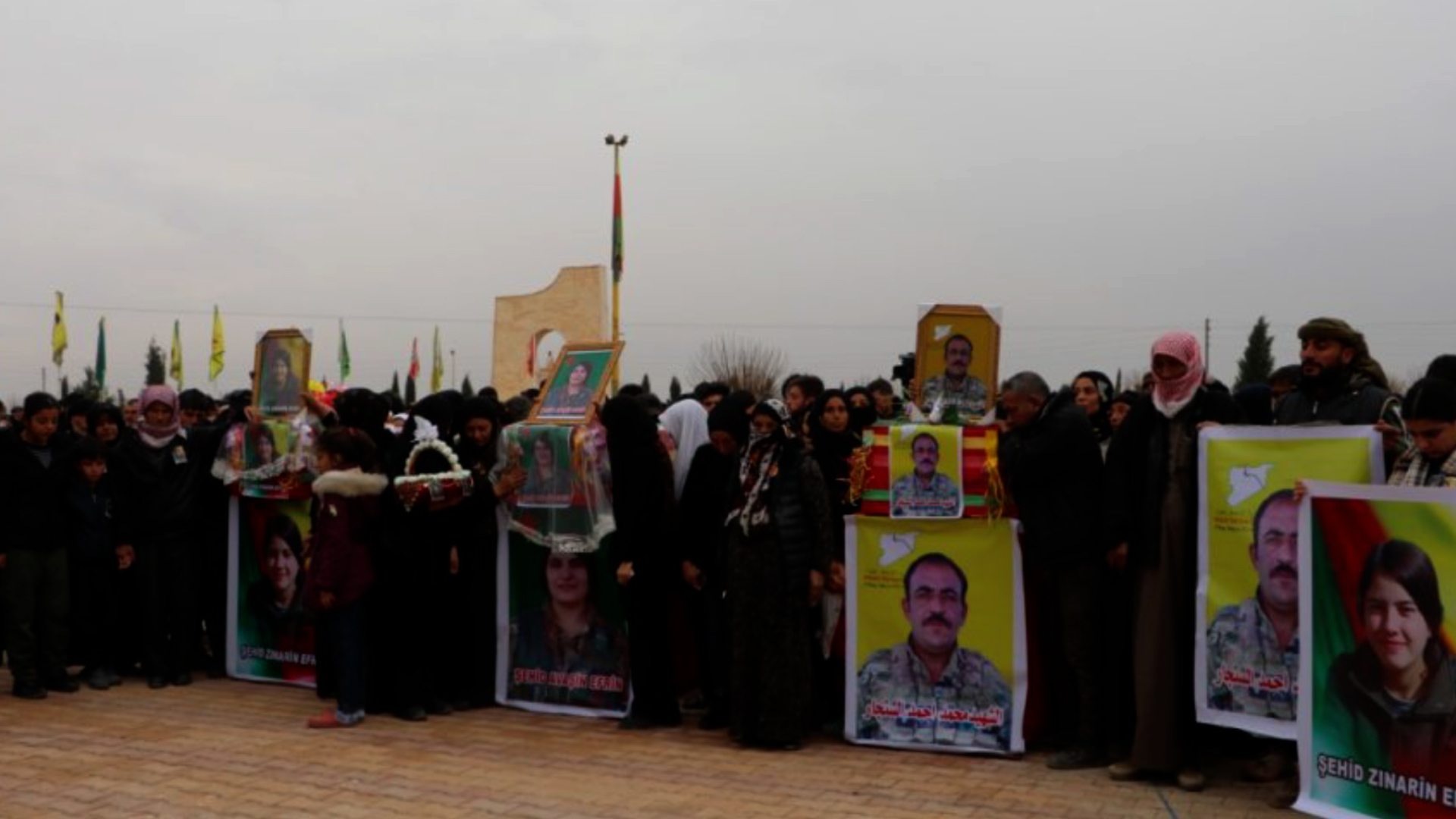 Şehîd Avaşîn, Zozan û Şahîn li Hesekê hatin veşartin