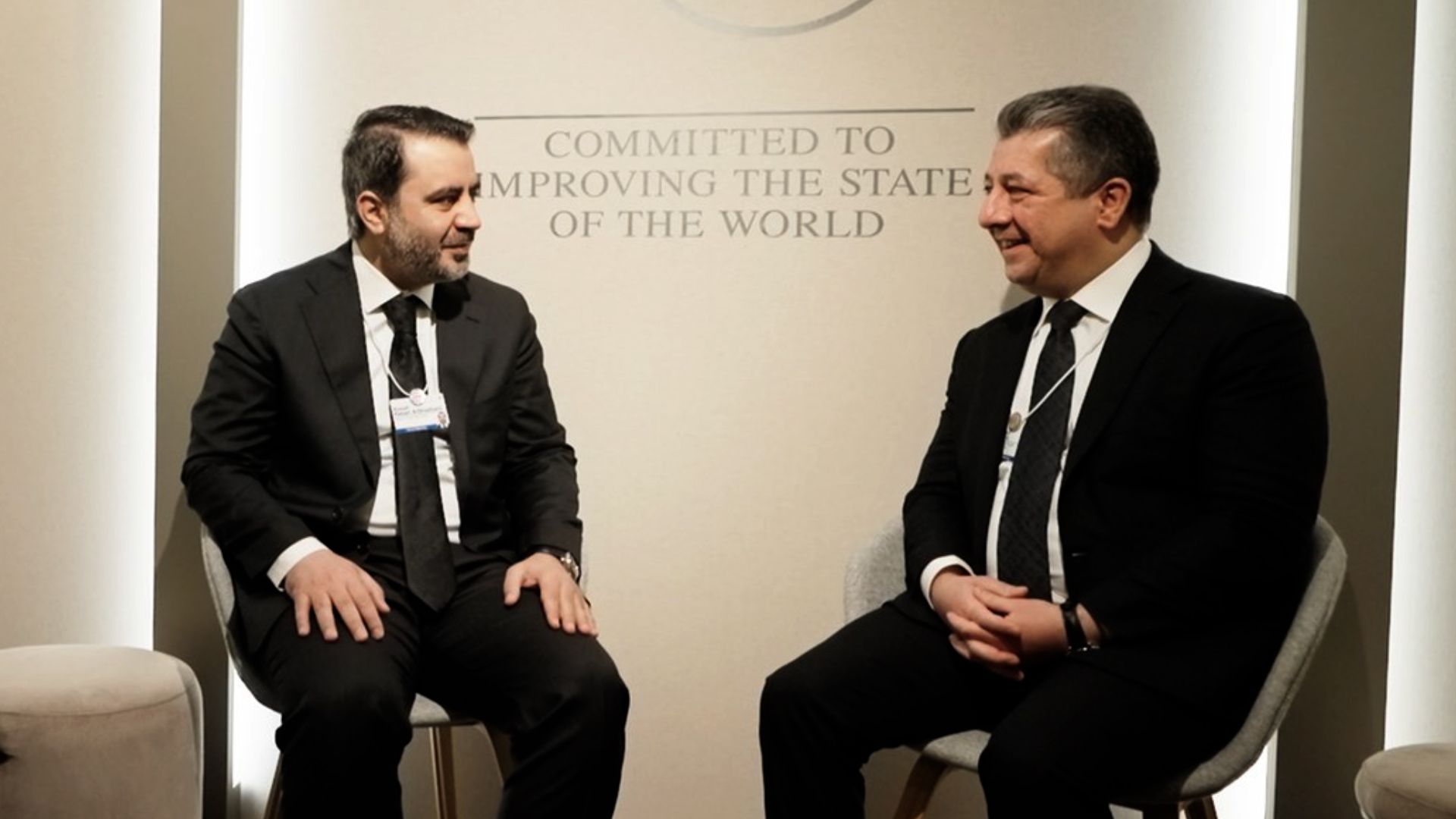 Li Swîsreyê Mesrûr Barzanî û Ese’id El-Şîbanî civiyan