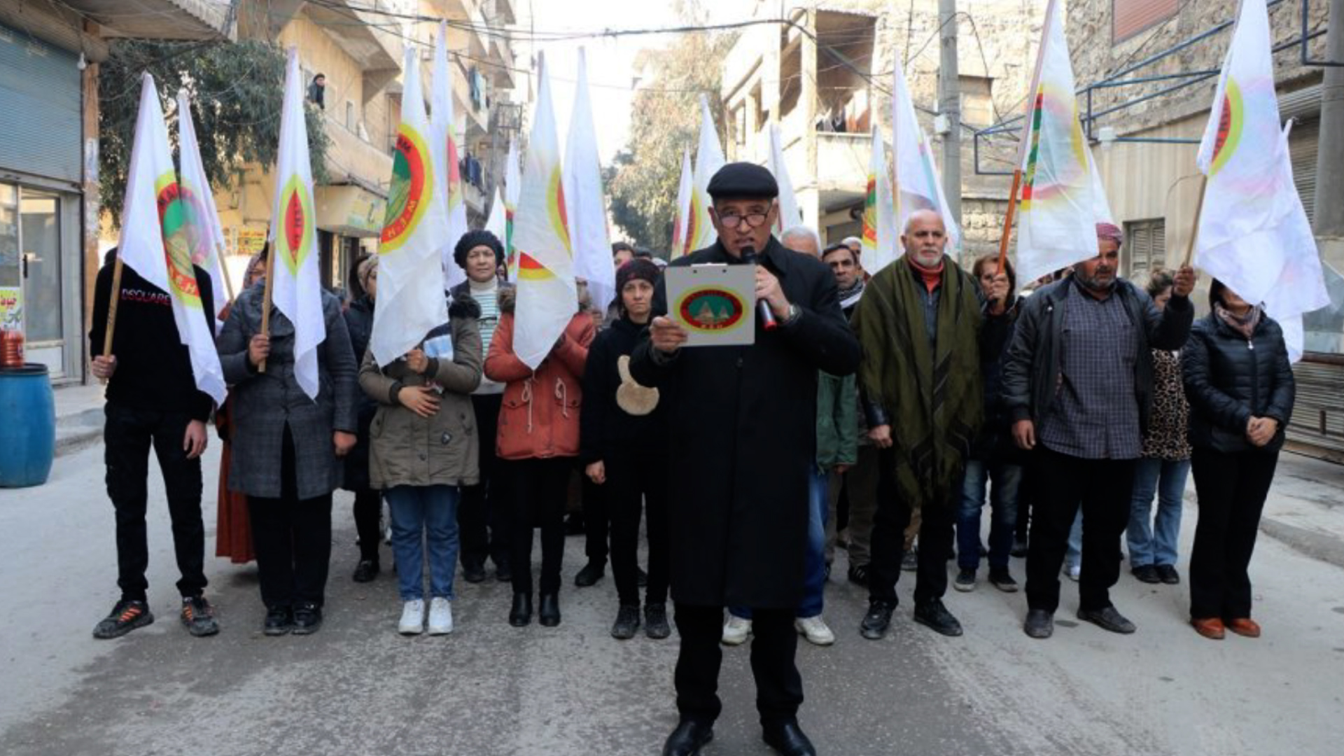 Mala Êzidiyan a Helebê êrîşên dagirkeriya Tirk şermezar kir