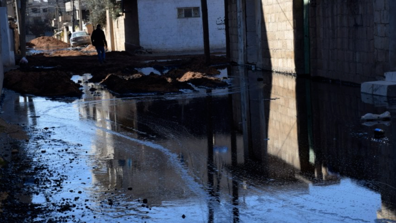 Li Girkê Legê ji ber herikîna petrolê ji xeta sereke rêya giştî hat girtin