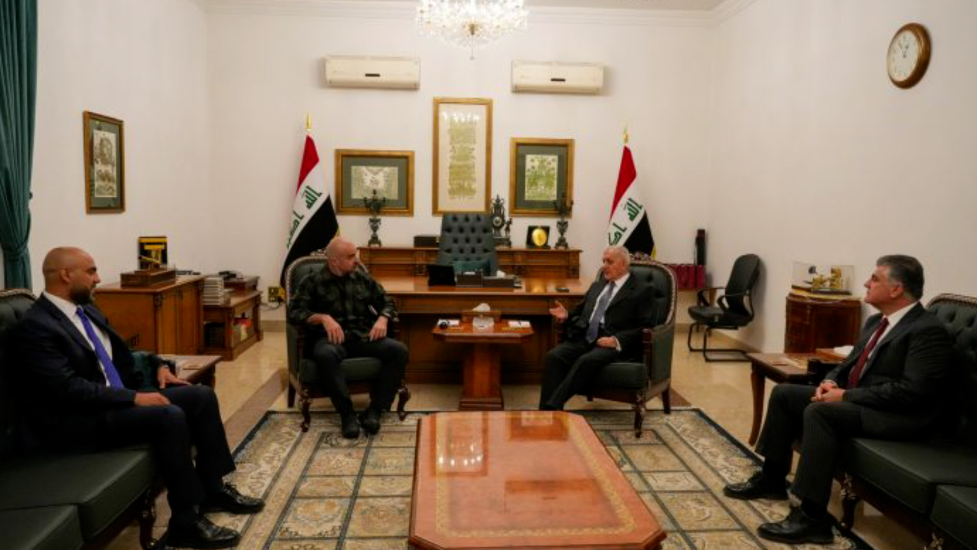 Bafil Talebanî li Bexdayê bi rayedarên Iraqî re civiya