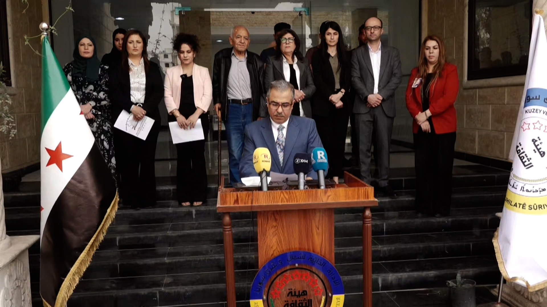 Desteya Çandê û Şûnwaran daxuyaniyên Wezîrê Çandê yê Şamê şermezar kir
