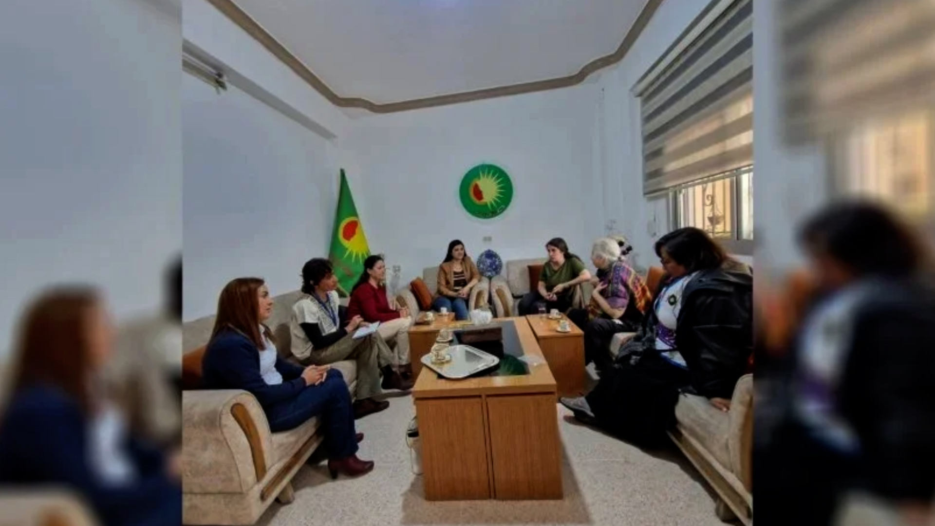 Kongra Star pêşwaziya şandeyeke ji Amerîkaya Latîn kir