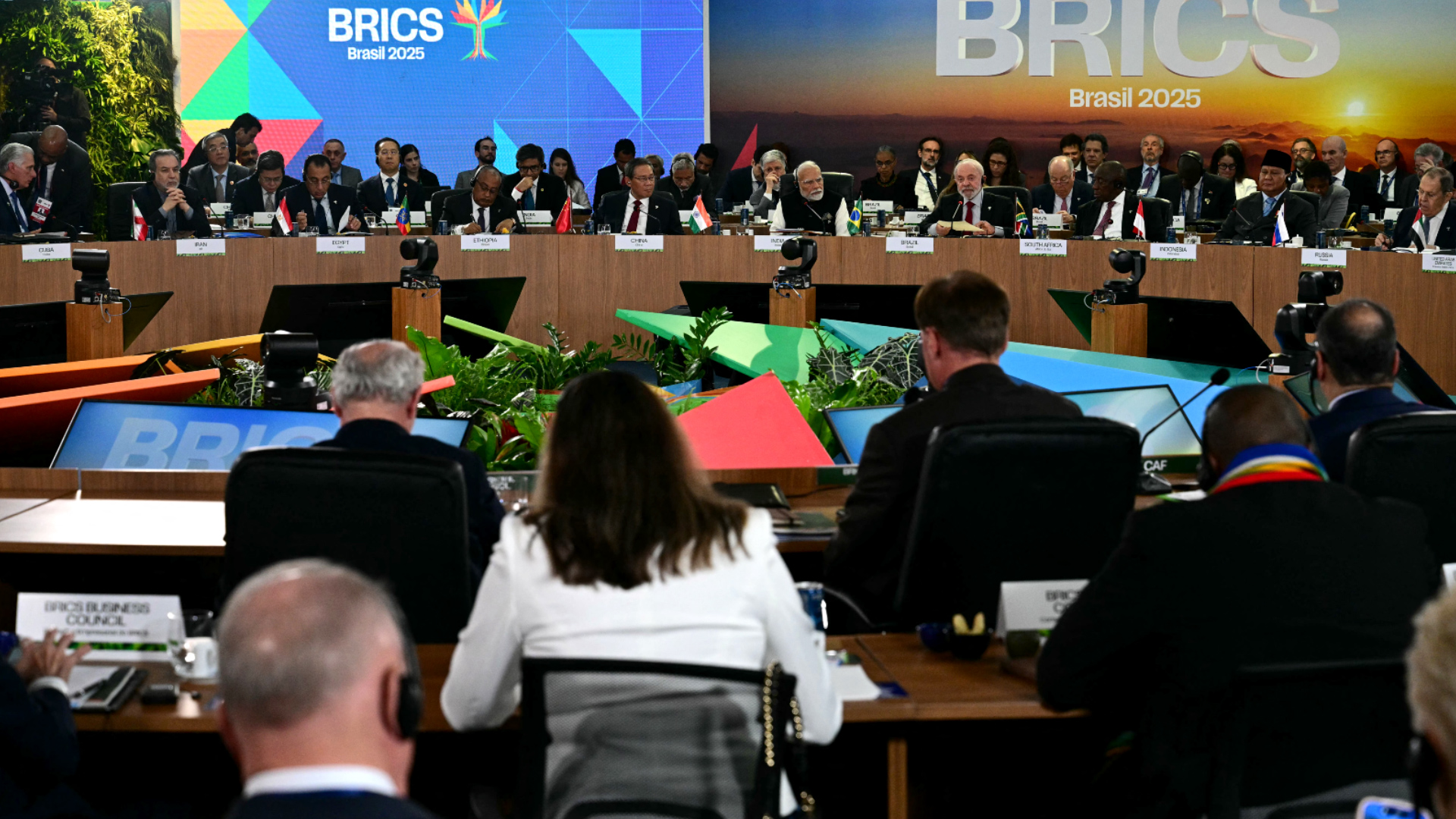 Welatên BRICS li Bezîlyayê li hev civiyan