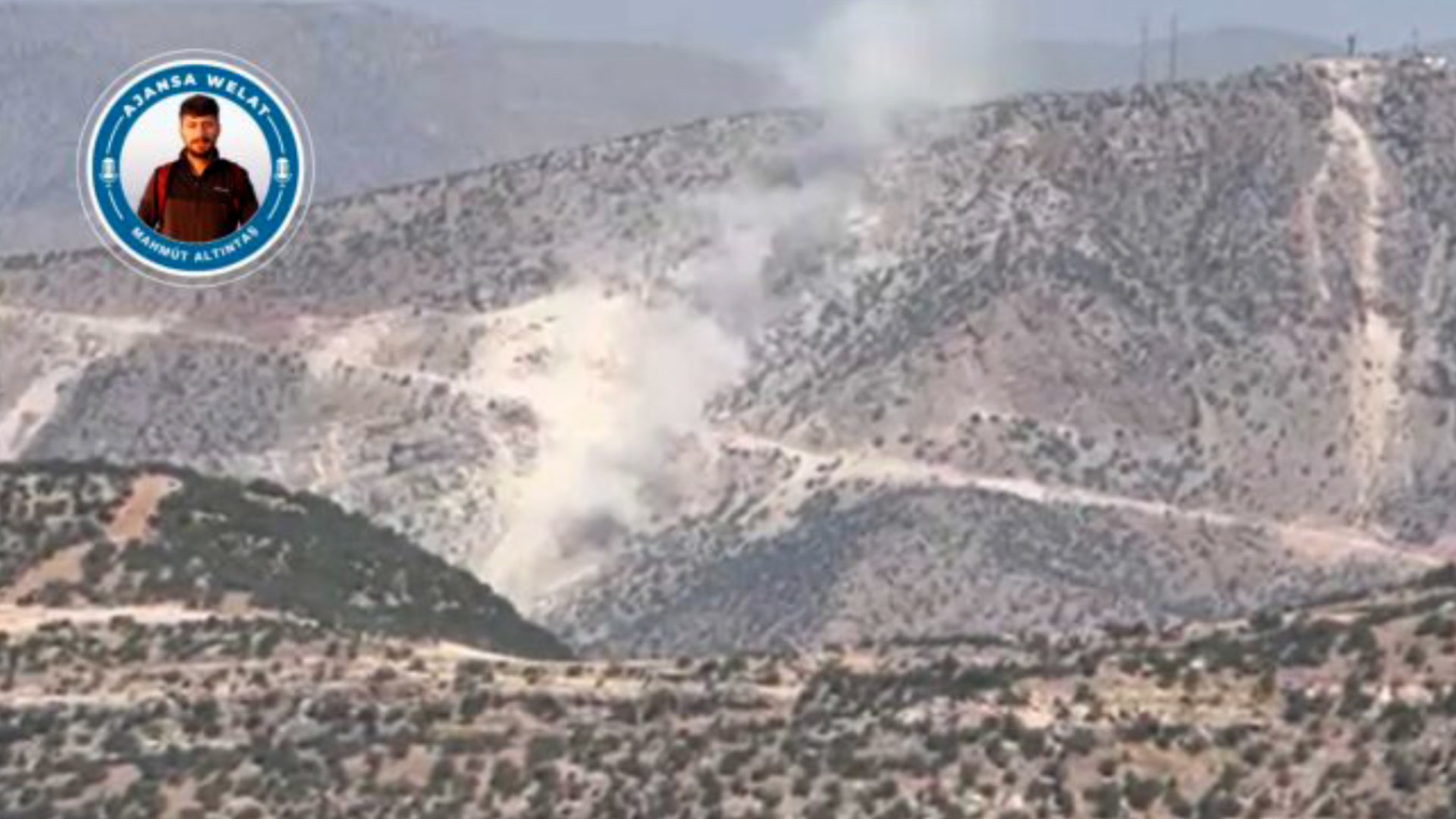 Li çiyayê Gabarê yê Şirnaxê dîmenê nû yê wêrankirinê
