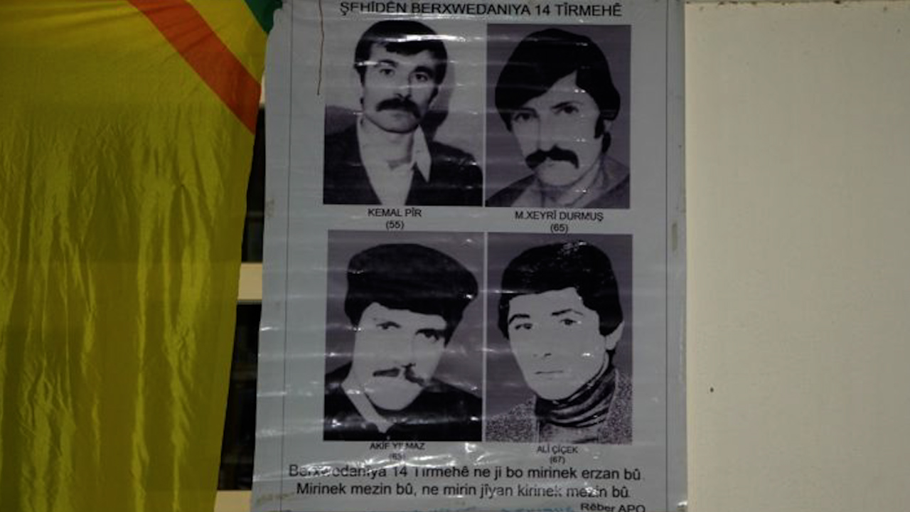 Li Mexmûrê şehîdên berxwedana 14’ê Tîrmehê hatin bîranîn