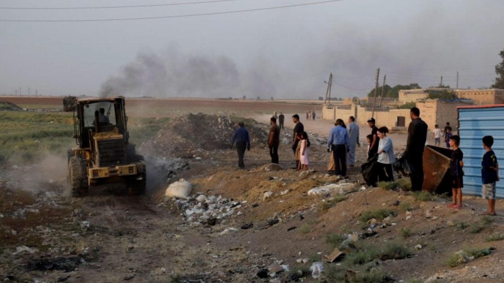 Şêniyên gundekî Dirbêsiyê dest bi kampanya paqijiyê kirin