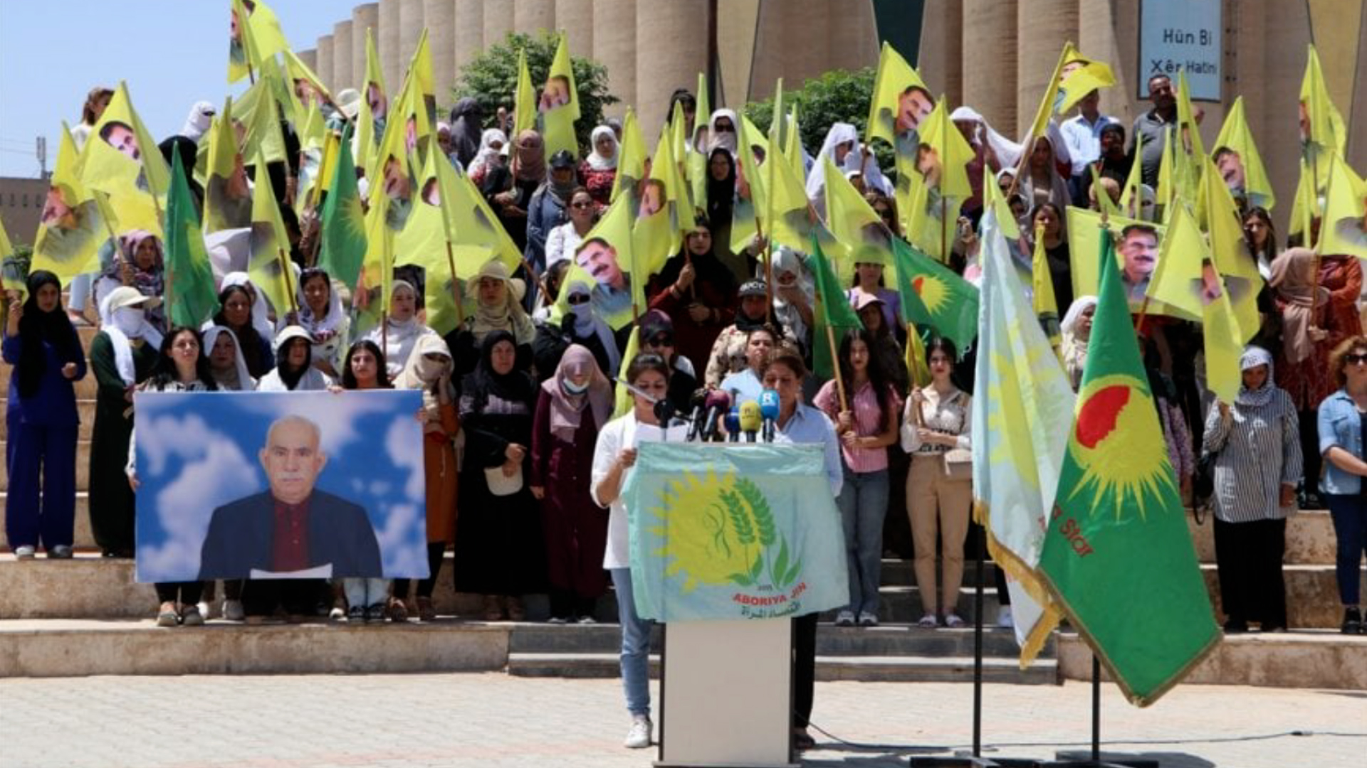 Rêxistinên jinan daxwaza azadiya fîzîkî ya Rêber Abdullah Ocalan kir