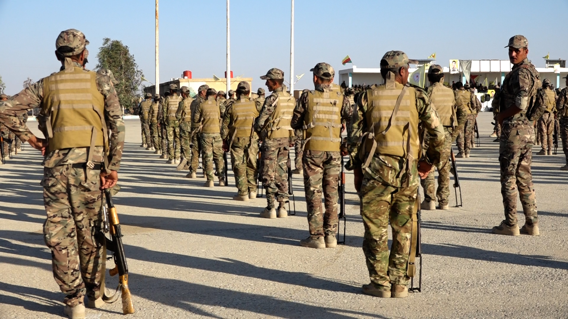 Li bajarê Hesekê dewreyek nû ya şervanên Hêzên Erka Xweparastinê derçûn