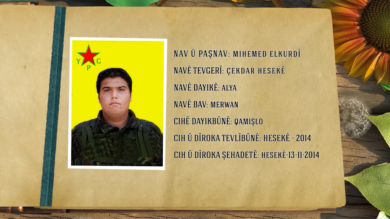 CANGORIYÊN AZADIYÊ-Şehîd Çekdar Hesekê