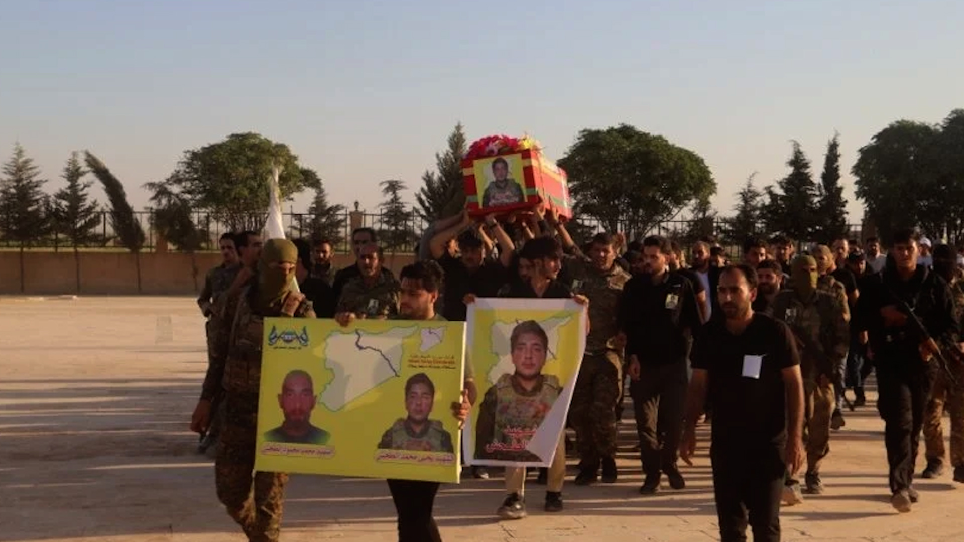 Xelkê Reqayê şehîd Yehya El Tehiş oxir kirin