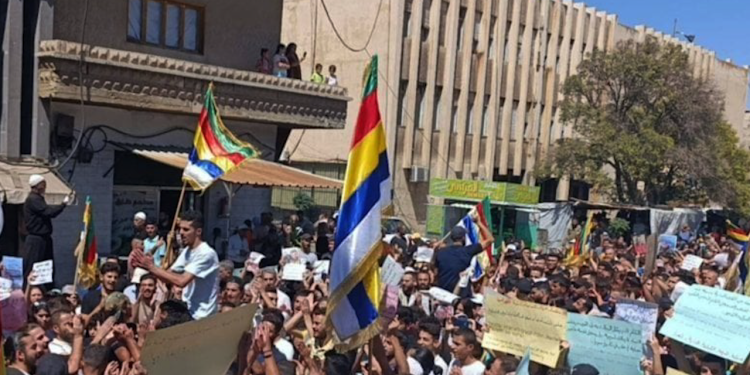 Li Siwêdayê û gundewarên wê daxwaza mafê çarenûsî hate kirin