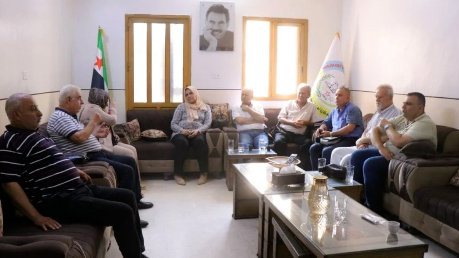 Partiyên siyasî serdana meclisên Şêxmeqsûd û Eşrefiyê kir