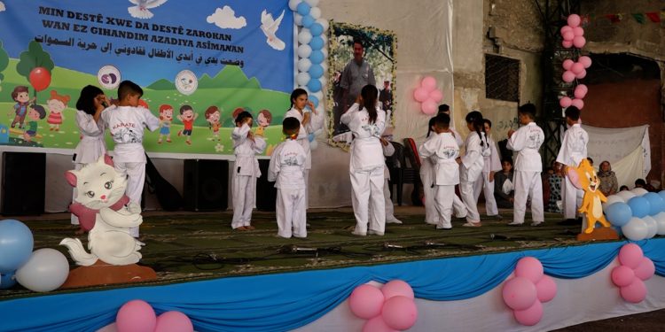 Li Helebê 5’emîn mîhrîcana hunera ya zarokan hat lidarxistin