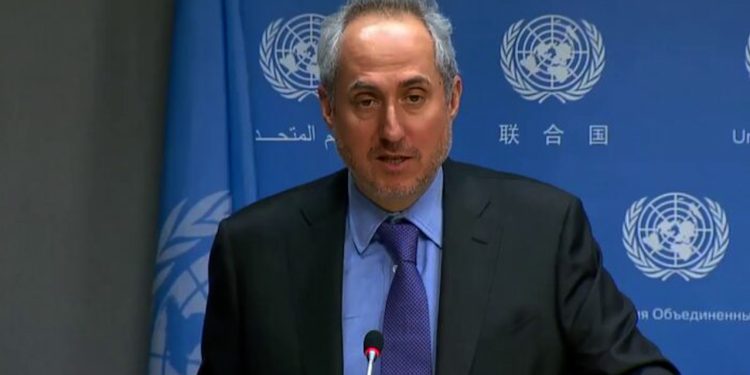 Stéphane Dujarric: Banga Ocalan wêrek e û geşbîniyê bi xwe re tîne