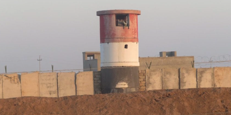 PDK’ê li ser sînorê Rojava dîwar ava dike