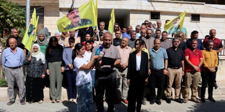 Parêzeran ji bo Rêber Abdullah Ocalan daxwaza mafê hêviyê kir