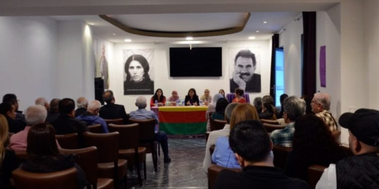 Şandeya Jinan bi Kurdistaniyên li Almanyayê re civiya