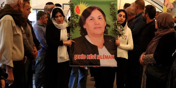 Li bajarê Qamişlo şehîd Hevî Silêman hat bibîranîn