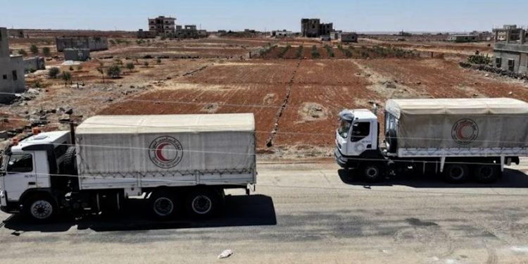 5 kemyonên alîkariyên tibî gihaştin Siwêdayê