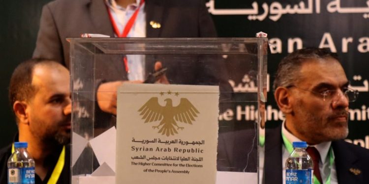 Li Serê Kaniyê û Girê Spî ji bo Meclisa Gel a Sûriyê dengdayîn pêk hat