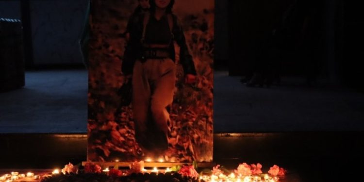 Li gelek navendan bîranîna şehîd Bêrîtan