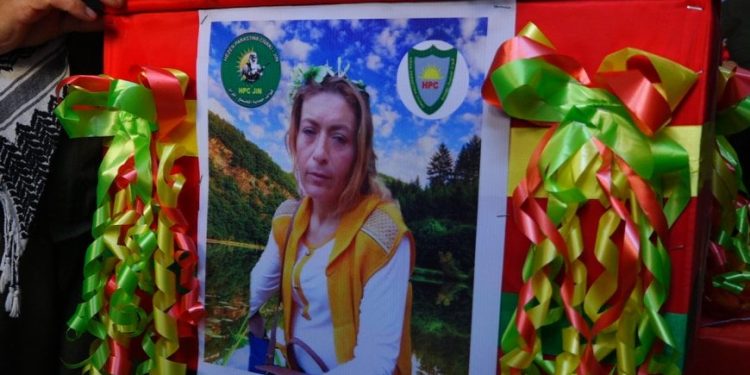 li Helebê cenazeyê Şehîda kedê Zeyneb Ebidelqadir hat oxirkirin