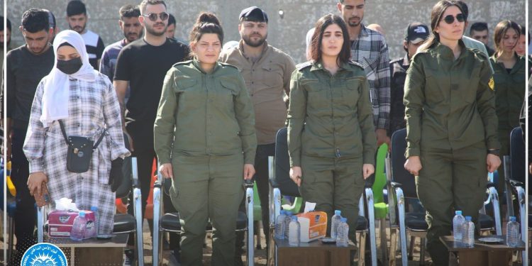 Dewreyeke di ji dibistana Şehîd Fîras El-Semran derçû