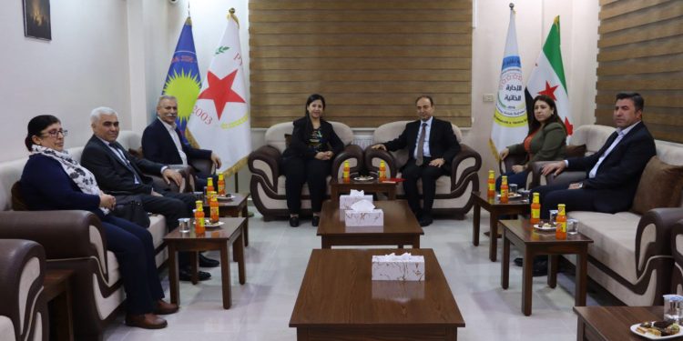 Siyasetmedar Osman Baydemîr li Rojavayê Kurdistanê ye