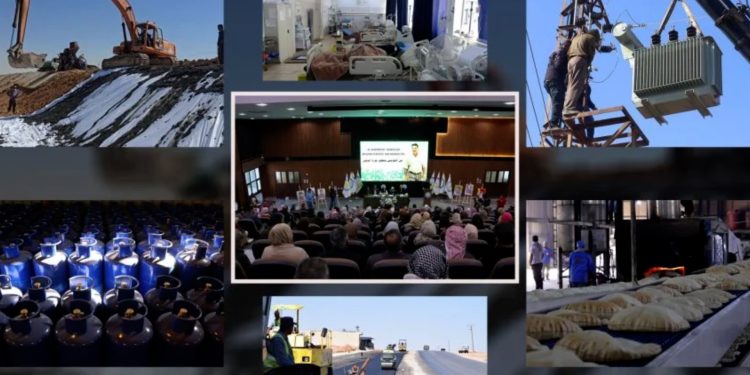 Kar û xebatên xizmetguzarî di sala 2025’an de