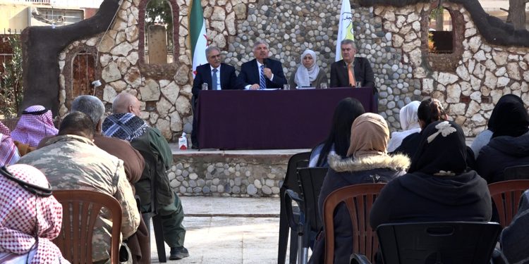 Geşedanên siyasî ji şêniyên Til Temir re hat şîrovekirin