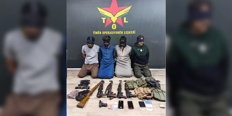 QSD: Hêzên me pilanên şaneyeke DAIŞ li Rojavayê Dêra Zorê eşkere kir