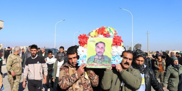 Şehîd Elî li Tebqayê spartin axê
