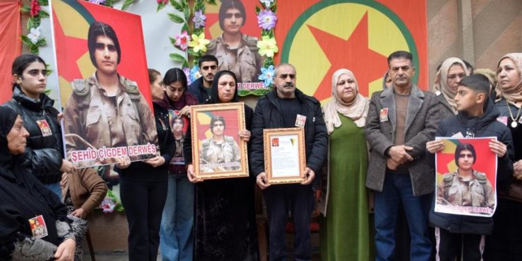 Ji bo şehîd Çîdem merasîma xiyabî hat lidarxstin