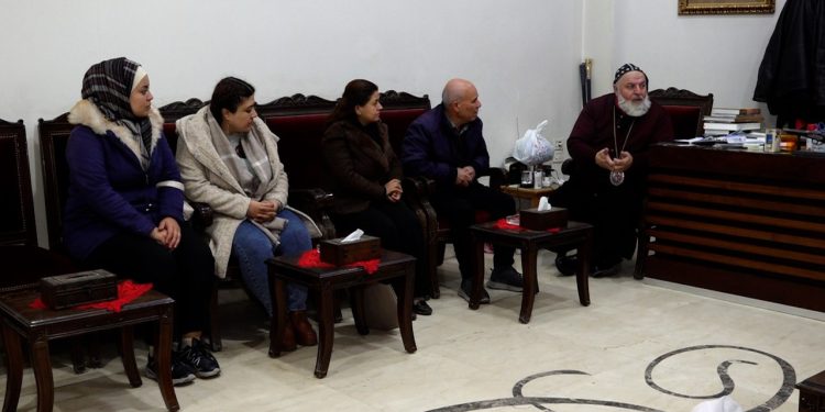 PYD , MSD û Kongira Star serdana dêra Metraniyê kirin