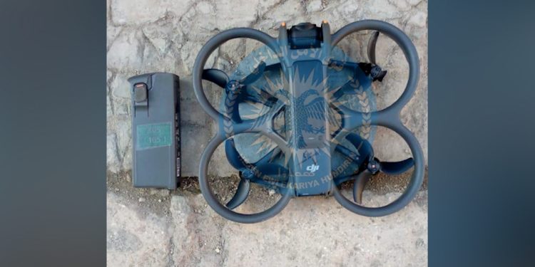 Hêzên Ewlekariya Hundirîn ên Helebê dronek xist