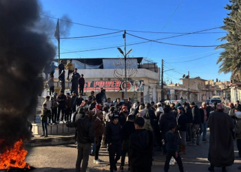 Şêniyên Girê Spî li dijî dagirkeriyê xwepêşandan li dar xist