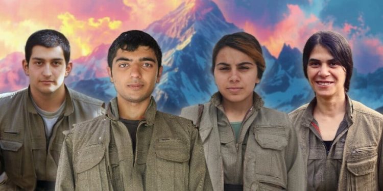 HPG’ê şehîd Erdal, Avesta, Ekîn û Çekdar bi bîr anî