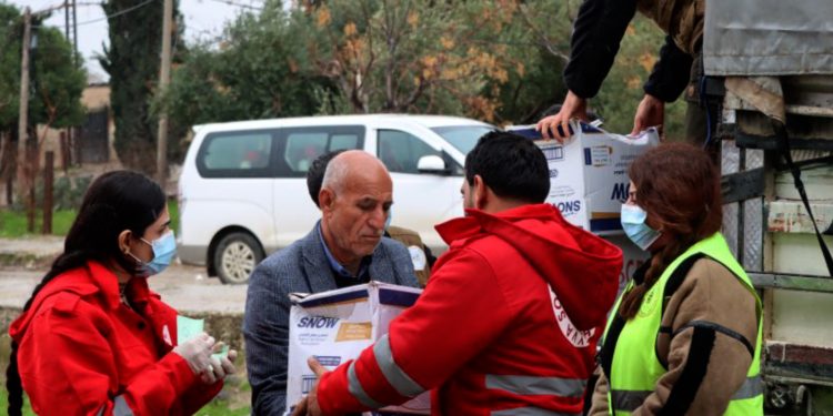 Li Girkê Legê alîkarî li şêniyan hat belavkirin