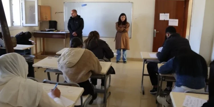 Li Zanîngeha Kobanê ezmûnan dest pê kir
