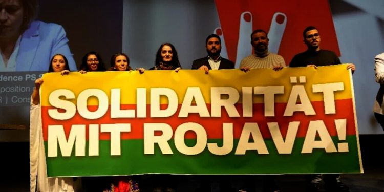 Partiya Sosyalîst a Swîsreyê: Rojava biparêzin