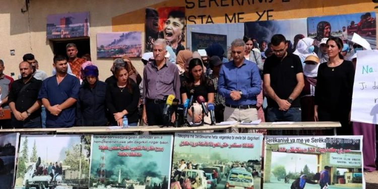 Komîteya koçberên Serê Kaniyê dauxynî da: Niha veger xeter e