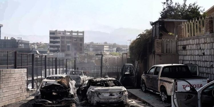 Li bajarokê Germ baregeha Heşdî Şeebî hat bombebarankirin