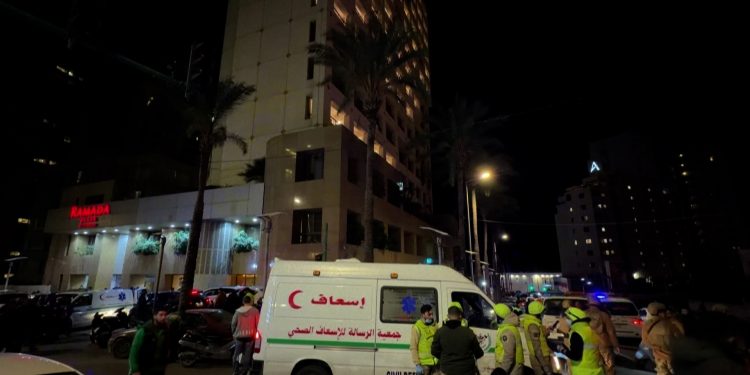 Artêşa Îsraîlê oteleke Beyrûtê bombebaran kir: 4 kes hatin kuştin