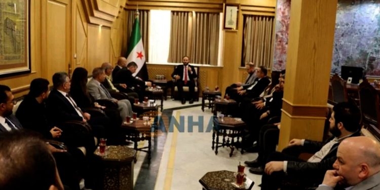 Enwer Mislim têkildarî serdana li Helebê daxuyanî da
