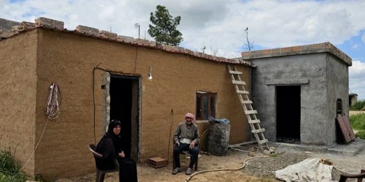 Xelkên gundên Zirganê yê ku vegeriyan malên xwe, xaniyên xwe wêrankirî dîtin