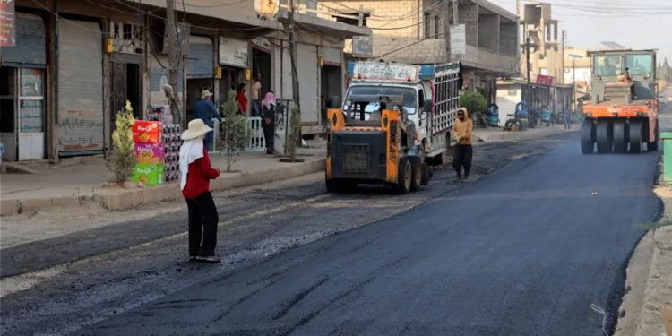 Şaredariya Girkê Legê dest bi qîrkirina rêyan kir