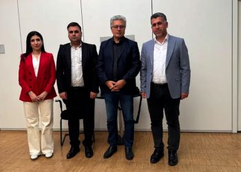 Şandeya Zanîngeha Kobanê serdana Enstîtuya  DHBW’ê ya Almanyayê kir