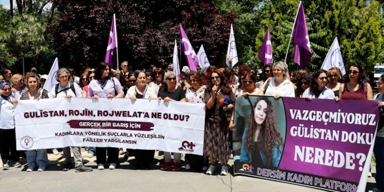Li dijî kuştina jinan li Dêrsimê çalakî hat lidarxistin